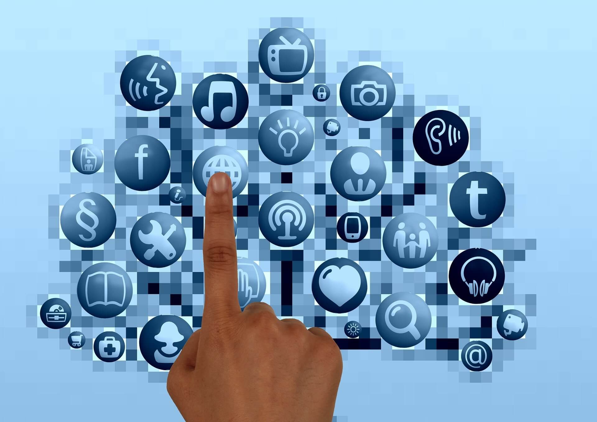 A visualization of the mobile app ecosystem.